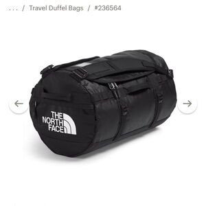 The North Face Black Travel Duffel Bag